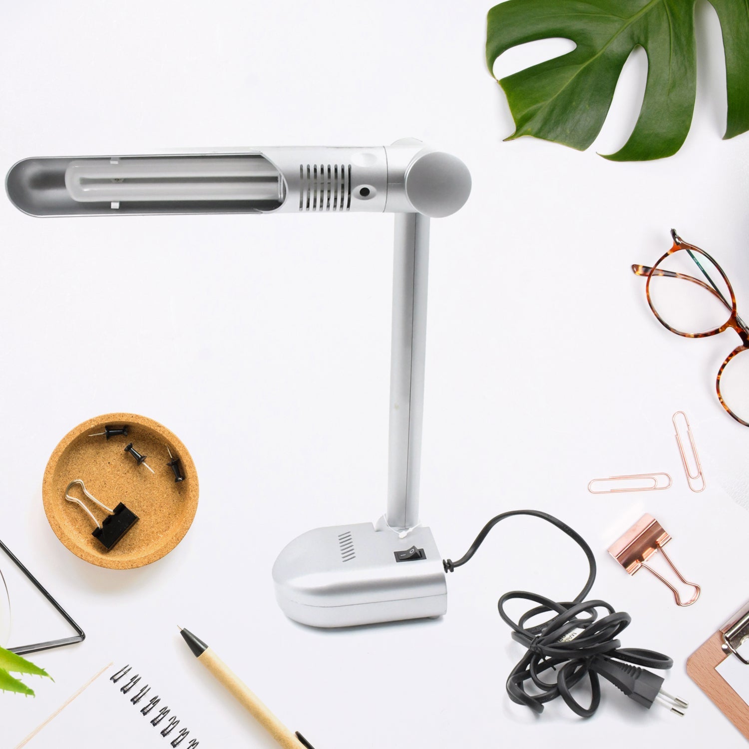 4153 Multifunctional LED Desk Lamp Dimmable Office Lamp Children’s Student Desk Lamp Reading Lamp White Eye-Caring Desk Light, Energy Saving Desk Lamp Table Lamp - Study Desk Lamp (1 Pc) 4153 Multifunctional LED Desk Lamp Dimmable Office Lamp Children’s Student Desk Lamp Reading Lamp White Eye-Caring Desk Light, Energy Saving Desk Lamp Table Lamp - Study Desk Lamp (1 Pc)
